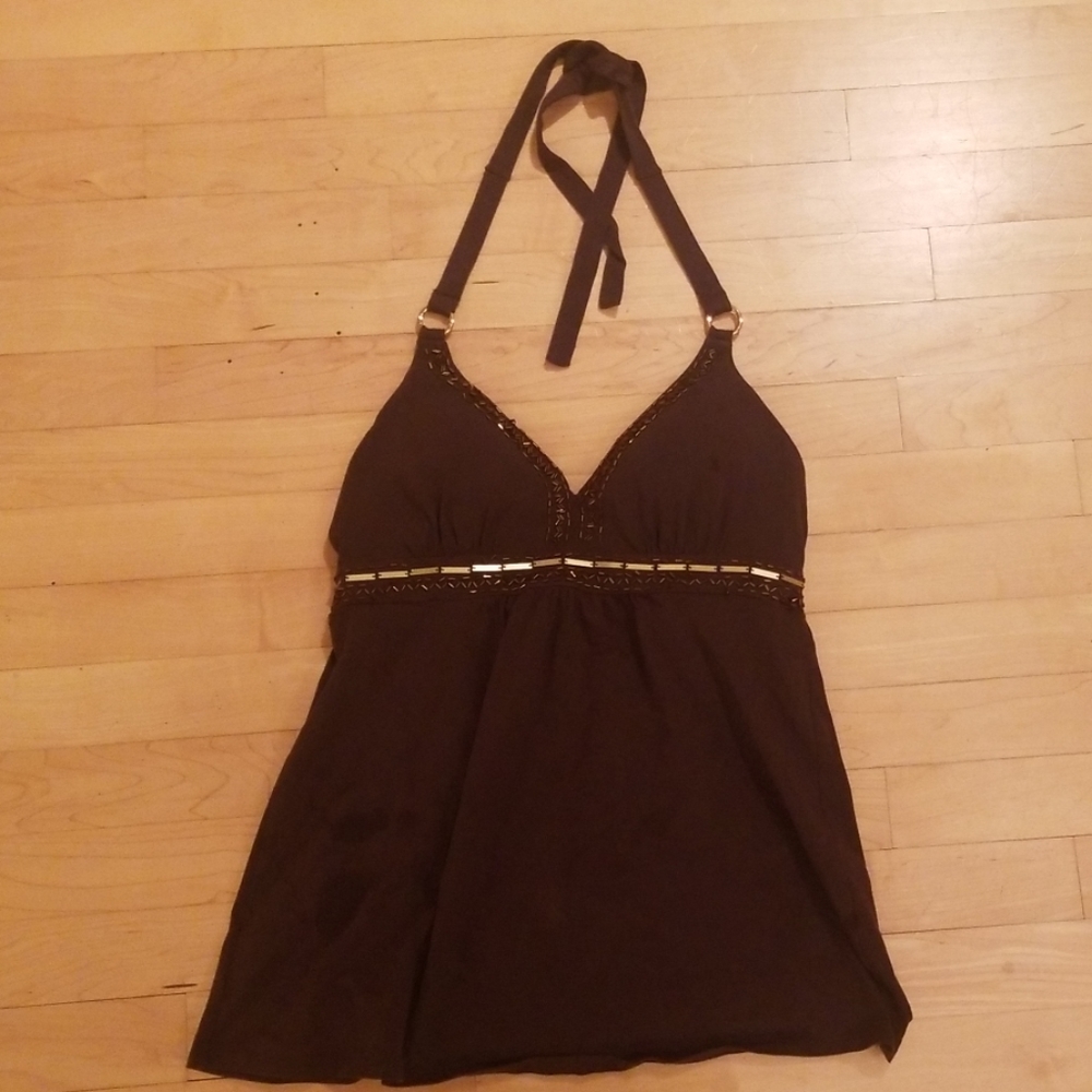 Sexy Bra Top with accent beading